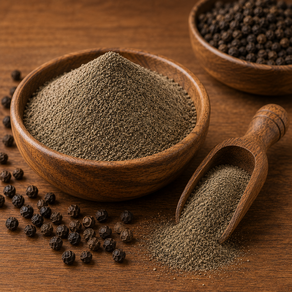 Shyam Sneh Pure Black Pepper(Kaali Mirch) Powder | 50g | Strong & Aromatic